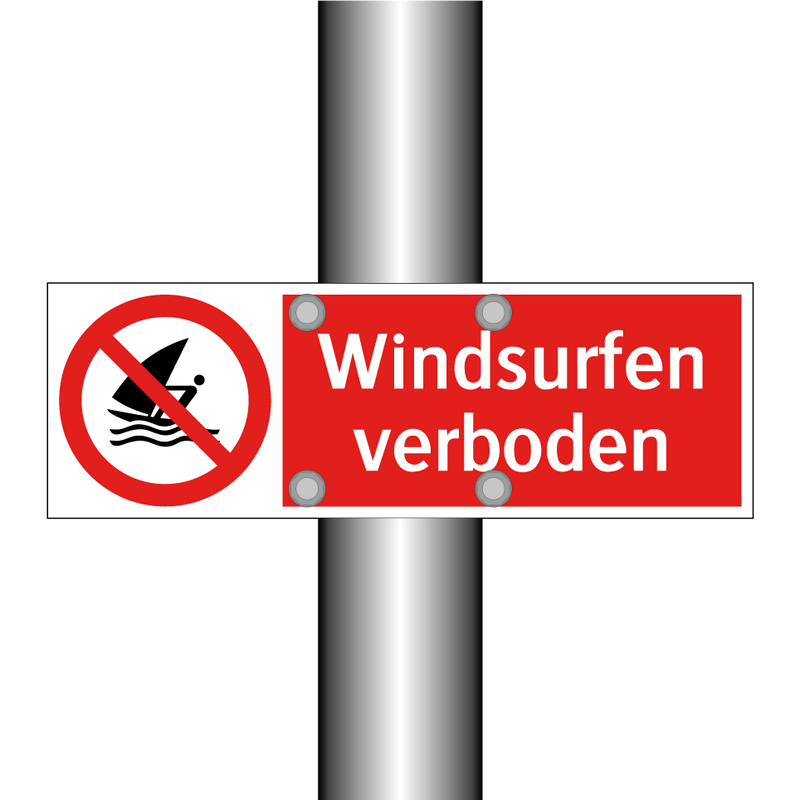 Windsurfen verboden