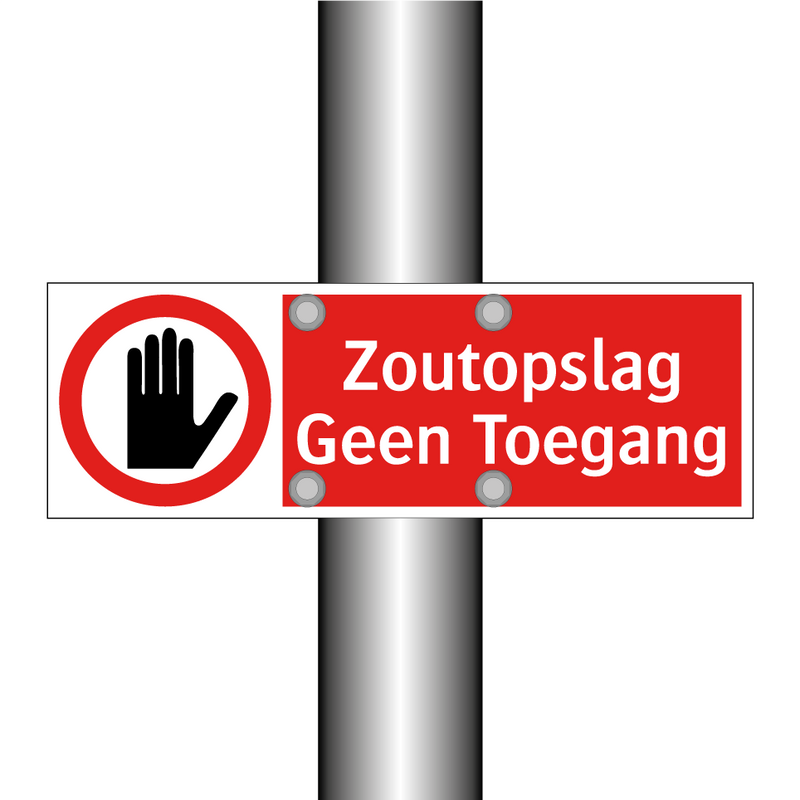 Zoutopslag Geen Toegang