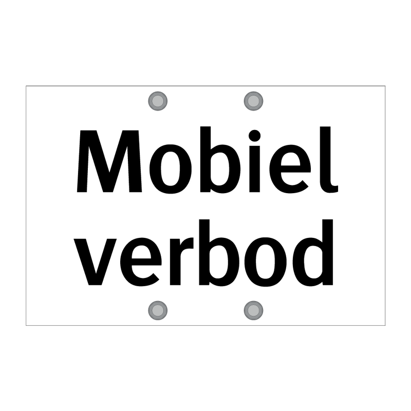 Mobiel verbod