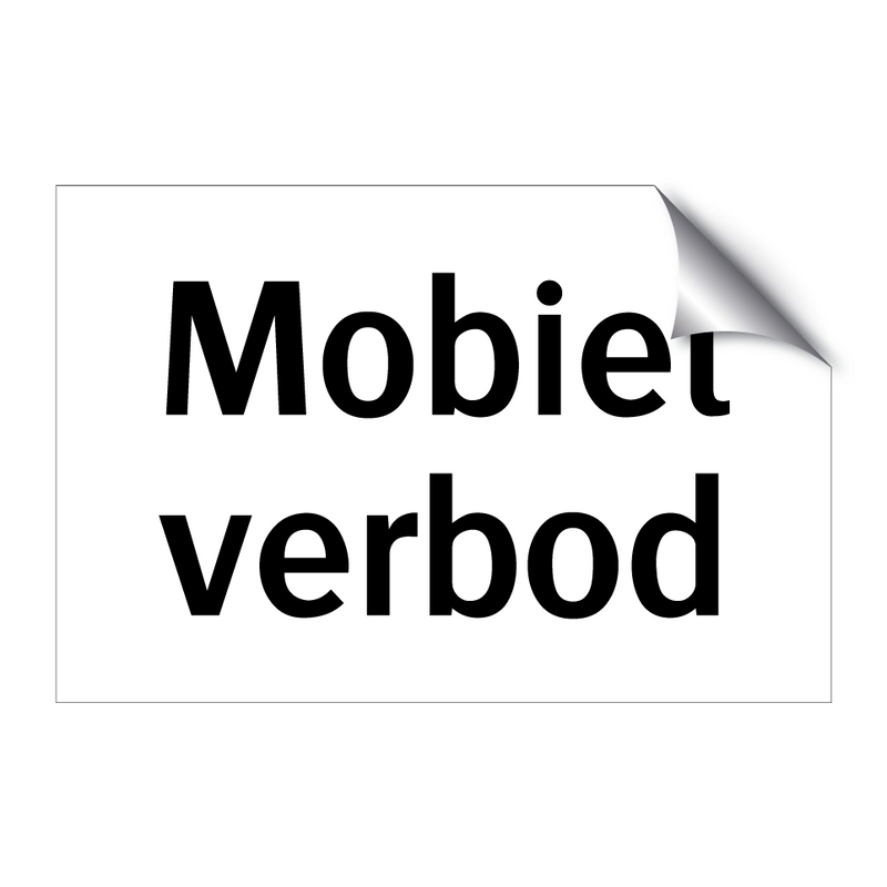 Mobiel verbod