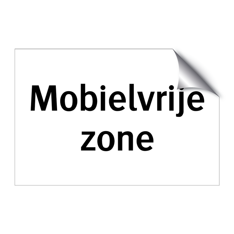 Mobielvrije zone