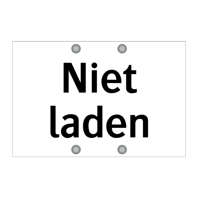 Niet laden