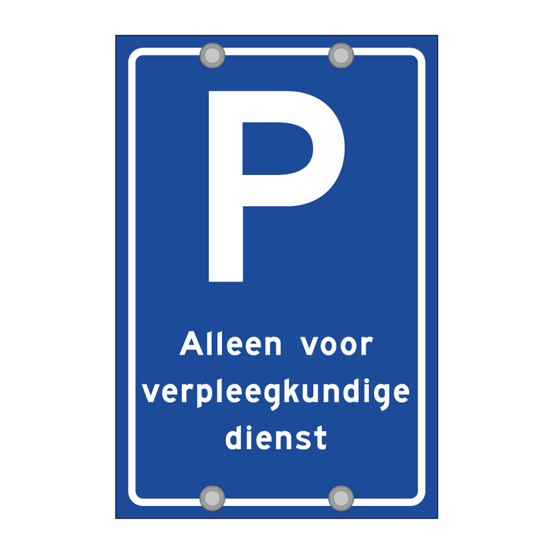 Alleen voor verpleegkundige dienst & Alleen voor verpleegkundige dienst