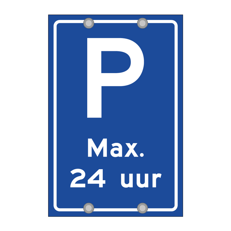 24 uur max. & 24 uur max. & 24 uur max. & 24 uur max. & 24 uur max.