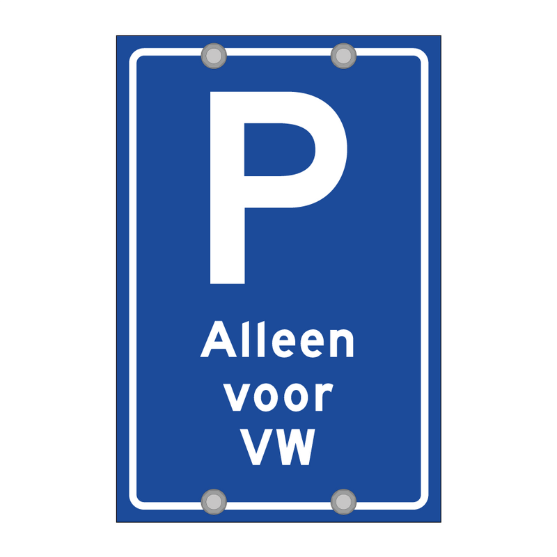 Alleen voor VW & Alleen voor VW & Alleen voor VW & Alleen voor VW