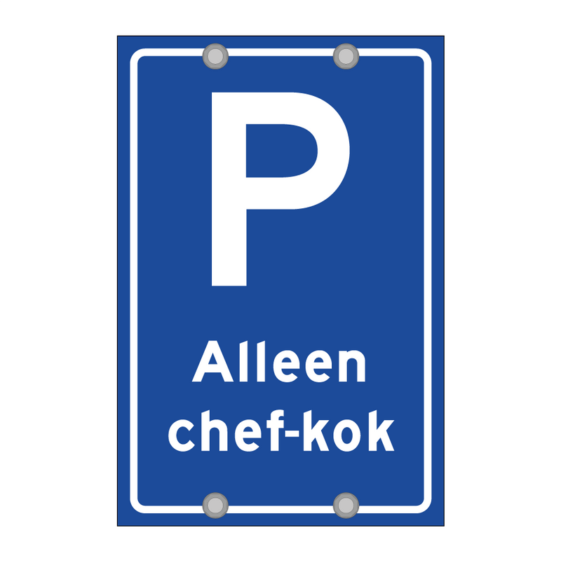 Alleen chef-kok & Alleen chef-kok & Alleen chef-kok & Alleen chef-kok & Alleen chef-kok