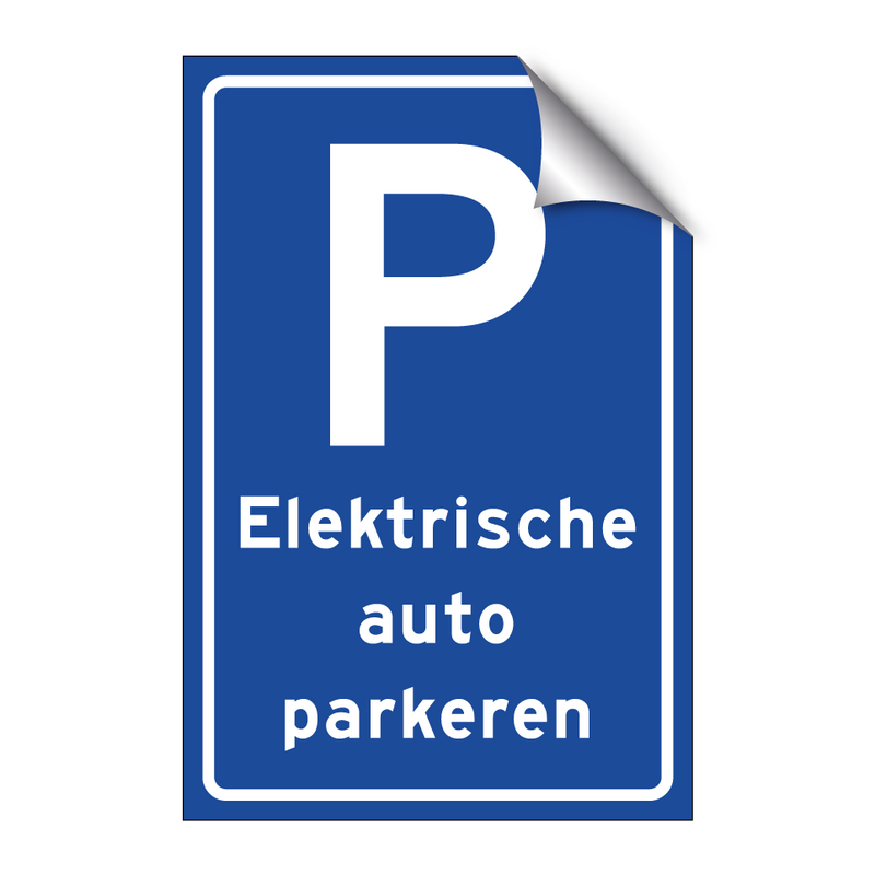 Elektrische auto parkeren & Elektrische auto parkeren & Elektrische auto parkeren