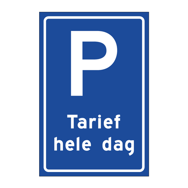 Tarief hele dag & Tarief hele dag & Tarief hele dag & Tarief hele dag & Tarief hele dag