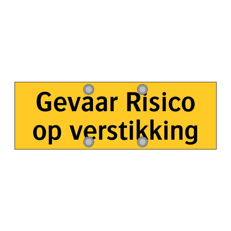 Gevaar Risico op verstikking & Gevaar Risico op verstikking & Gevaar Risico op verstikking