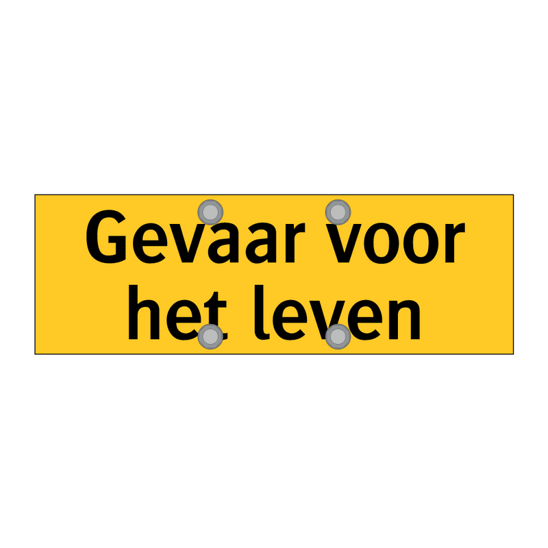 Gevaar voor het leven & Gevaar voor het leven & Gevaar voor het leven