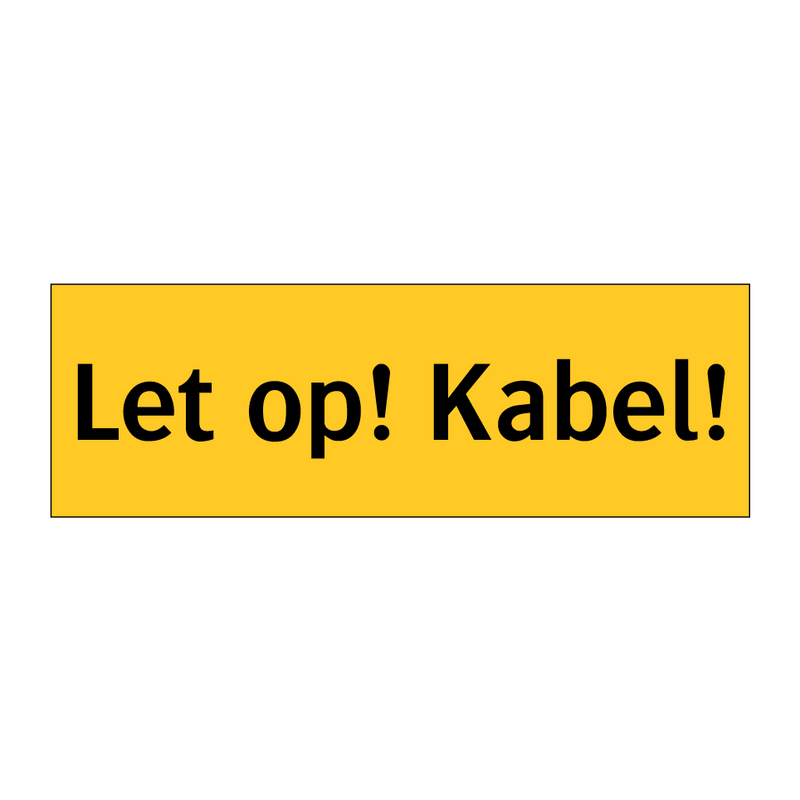 Let op! Kabel! & Let op! Kabel! & Let op! Kabel! & Let op! Kabel! & Let op! Kabel! & Let op! Kabel!