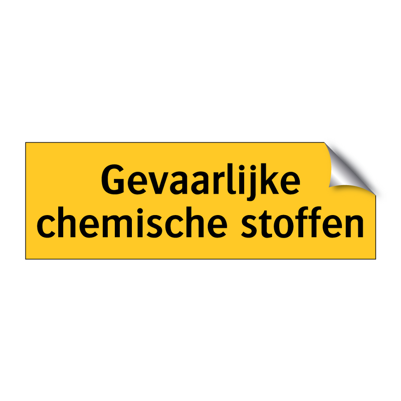 Gevaarlijke chemische stoffen & Gevaarlijke chemische stoffen & Gevaarlijke chemische stoffen