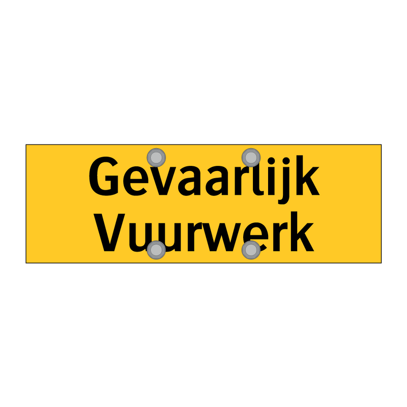 Gevaarlijk Vuurwerk & Gevaarlijk Vuurwerk & Gevaarlijk Vuurwerk