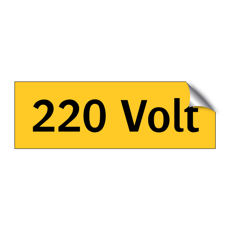 220 Volt & 220 Volt & 220 Volt & 220 Volt