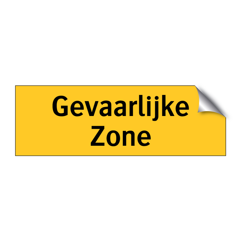 Gevaarlijke Zone & Gevaarlijke Zone & Gevaarlijke Zone & Gevaarlijke Zone