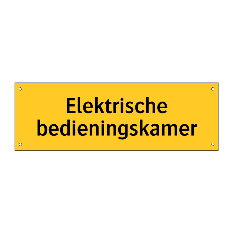 Elektrische bedieningskamer & Elektrische bedieningskamer & Elektrische bedieningskamer