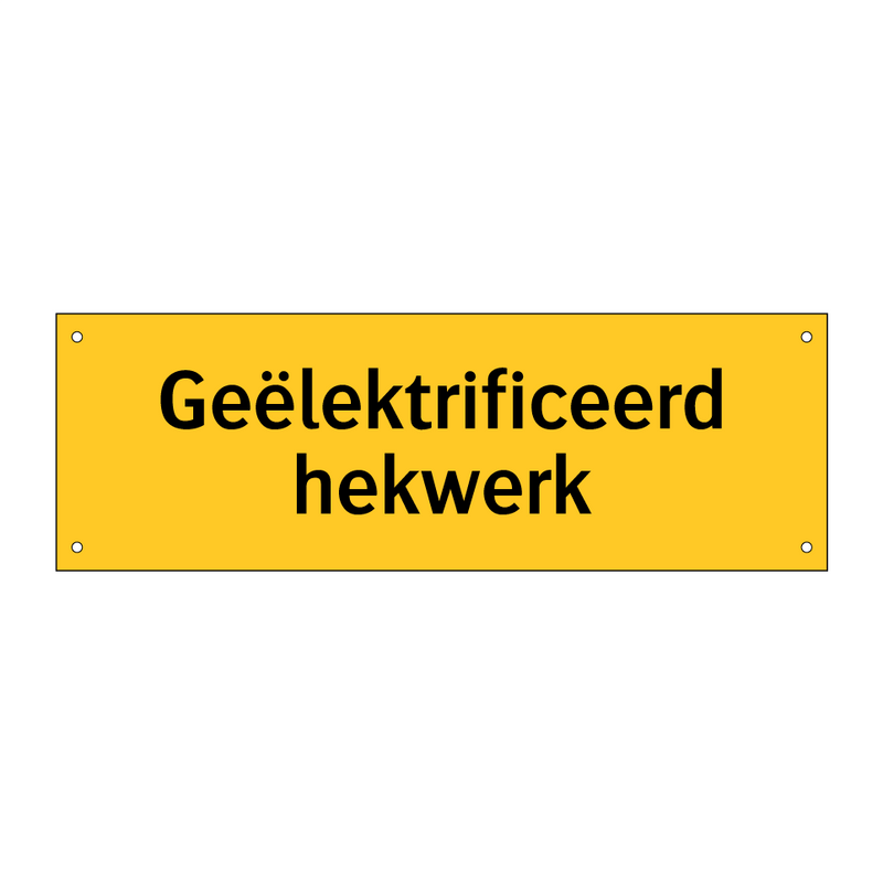 Geëlektrificeerd hekwerk & Geëlektrificeerd hekwerk & Geëlektrificeerd hekwerk