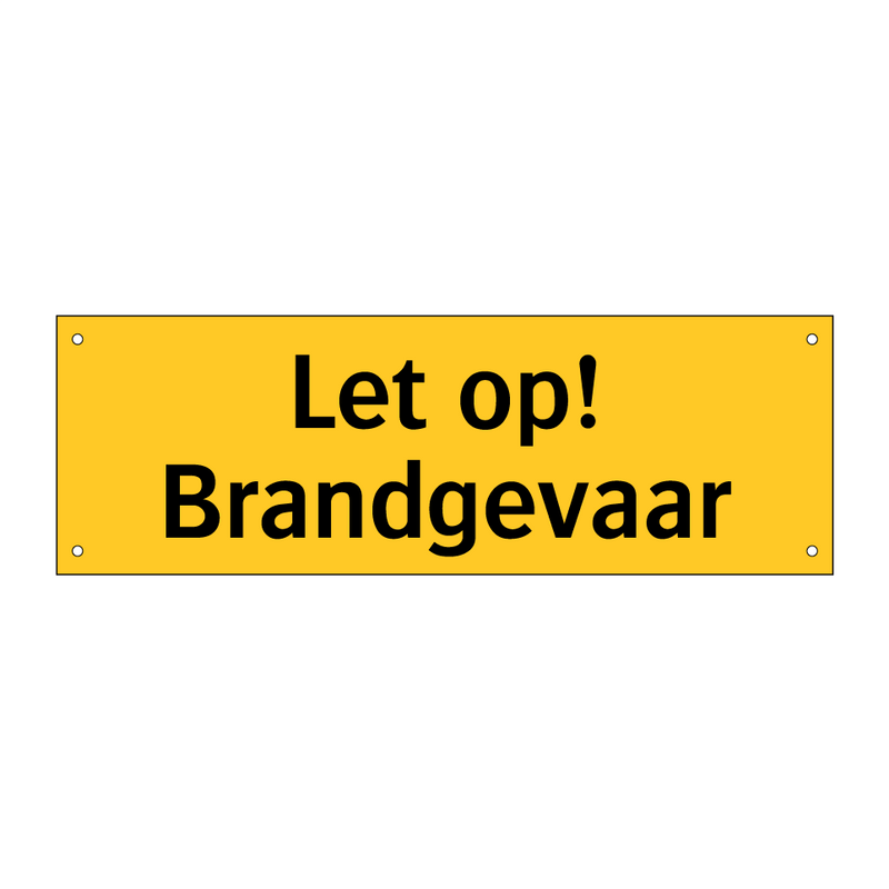 Let op! Brandgevaar & Let op! Brandgevaar & Let op! Brandgevaar & Let op! Brandgevaar