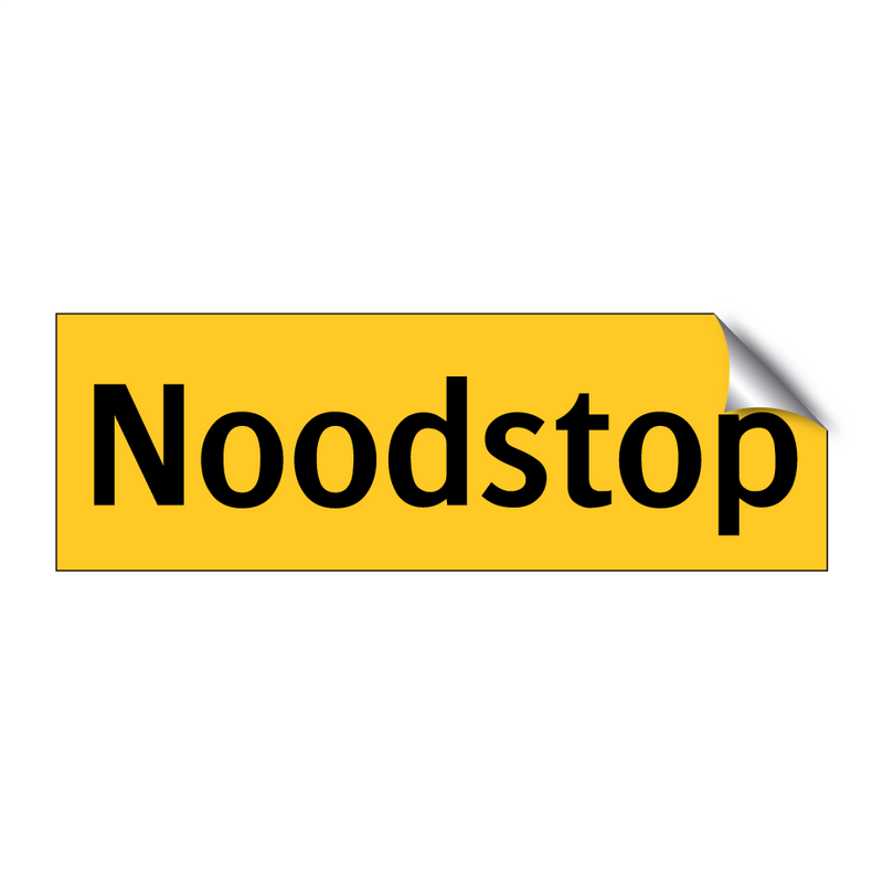 Noodstop & Noodstop & Noodstop & Noodstop