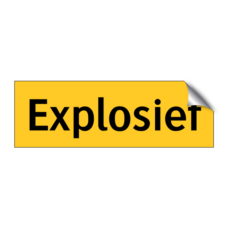 Explosief & Explosief & Explosief & Explosief