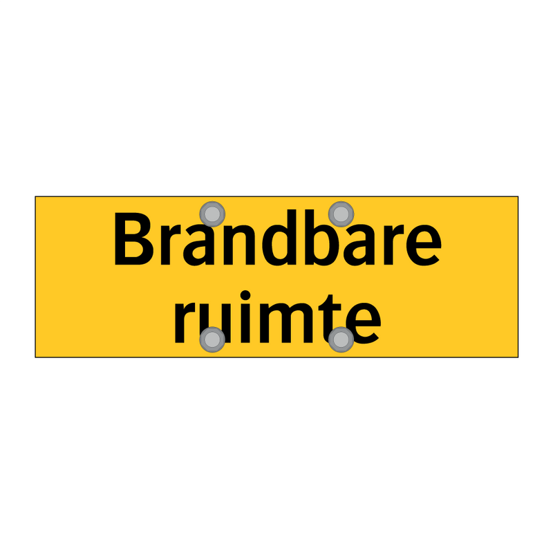 Brandbare ruimte & Brandbare ruimte & Brandbare ruimte