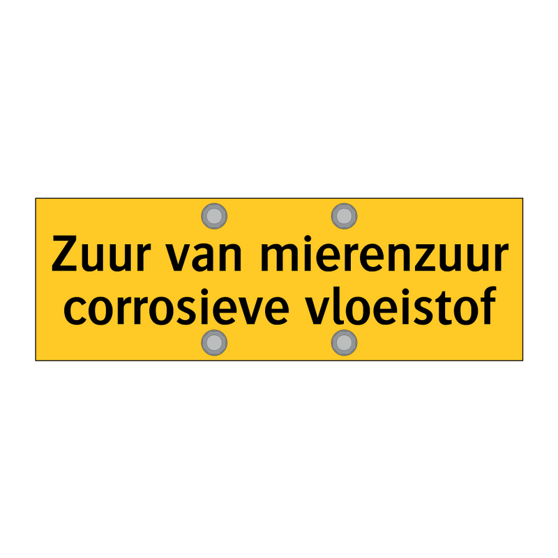 Zuur van mierenzuur corrosieve vloeistof