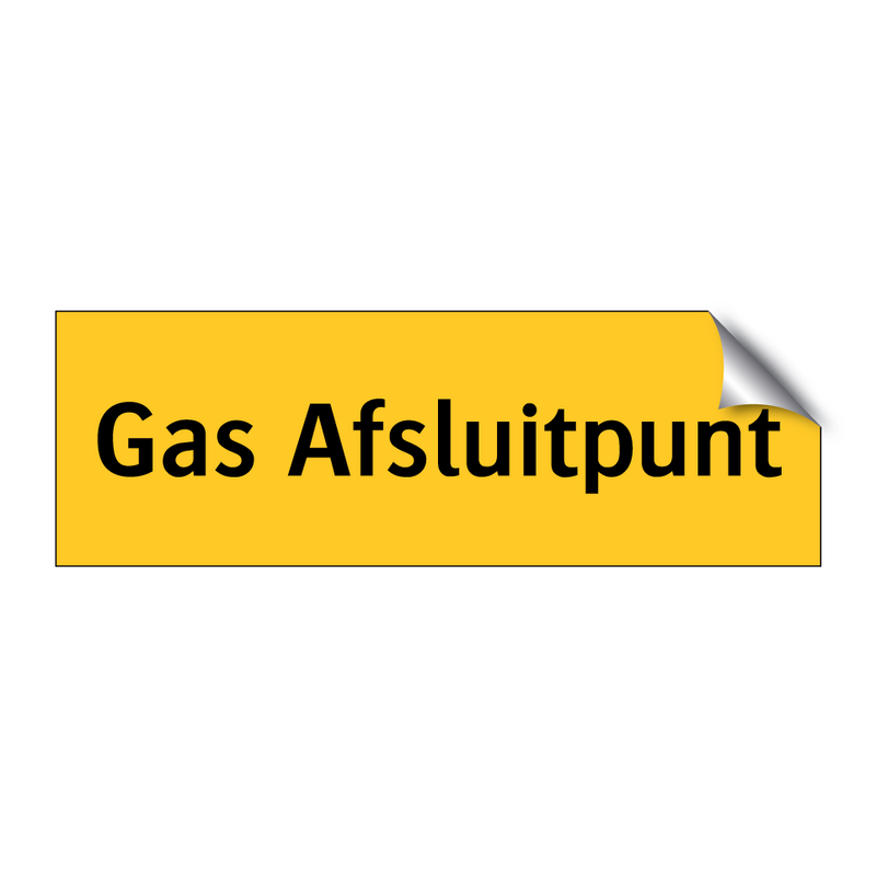 Gas Afsluitpunt & Gas Afsluitpunt & Gas Afsluitpunt & Gas Afsluitpunt