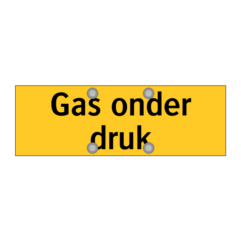 Gas onder druk