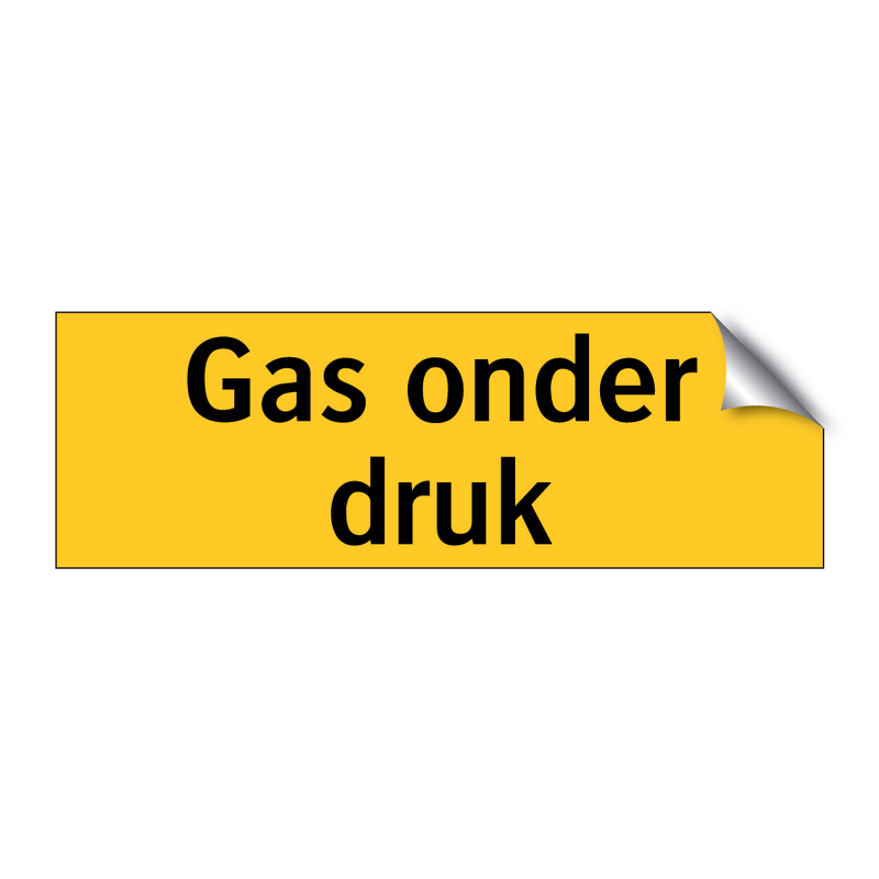 Gas onder druk