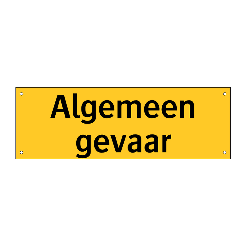 Algemeen gevaar