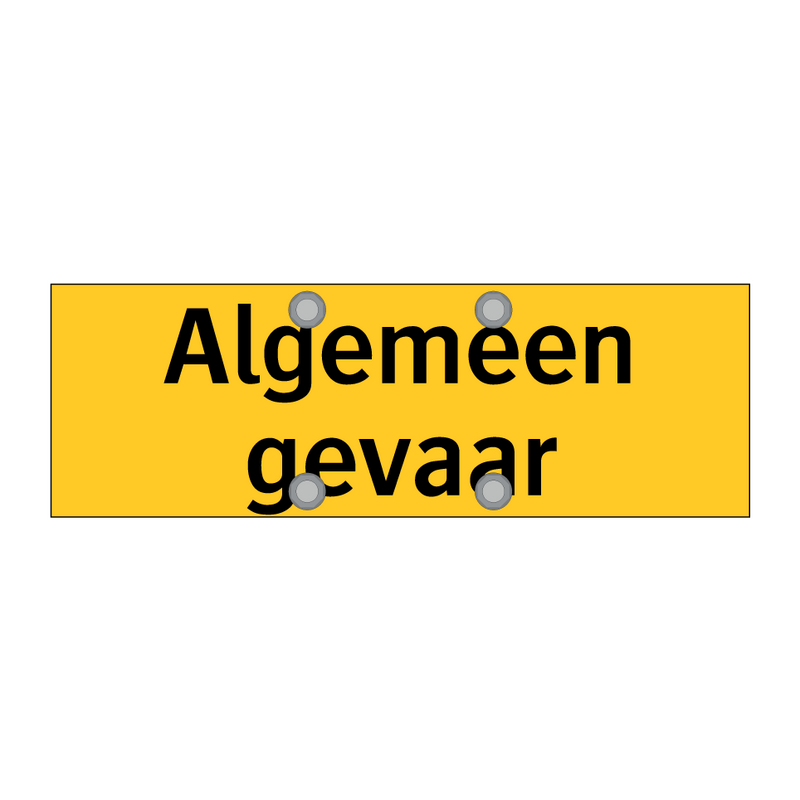 Algemeen gevaar