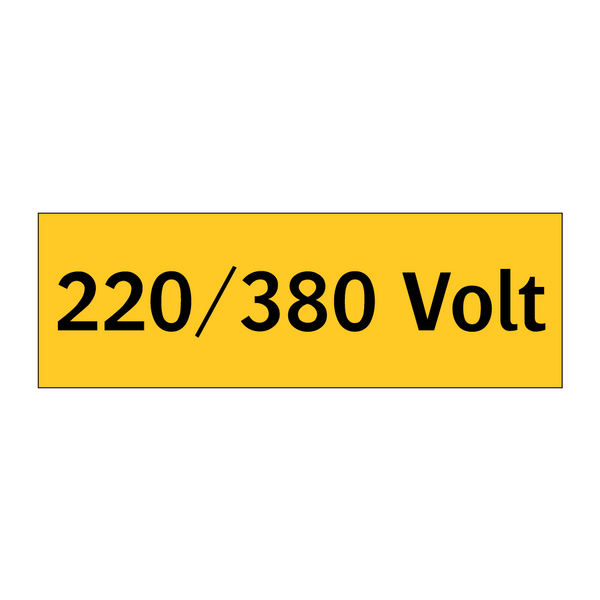 220/380 Volt & 220/380 Volt & 220/380 Volt & 220/380 Volt & 220/380 Volt & 220/380 Volt