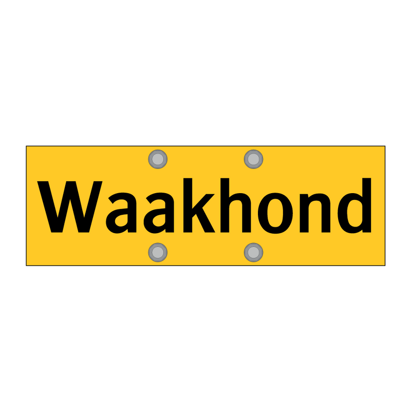 Waakhond & Waakhond & Waakhond