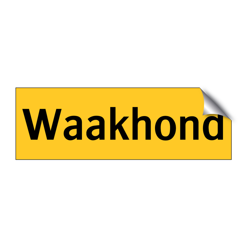 Waakhond & Waakhond & Waakhond & Waakhond