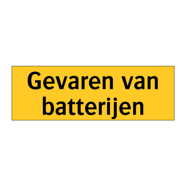 Gevaren van batterijen & Gevaren van batterijen & Gevaren van batterijen & Gevaren van batterijen