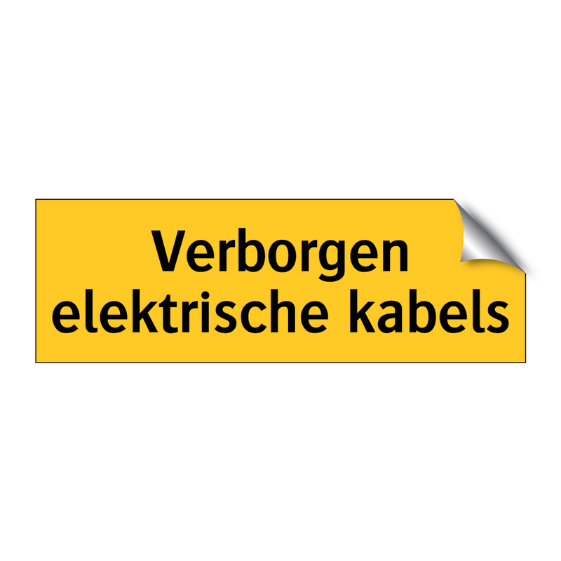 Verborgen elektrische kabels & Verborgen elektrische kabels & Verborgen elektrische kabels