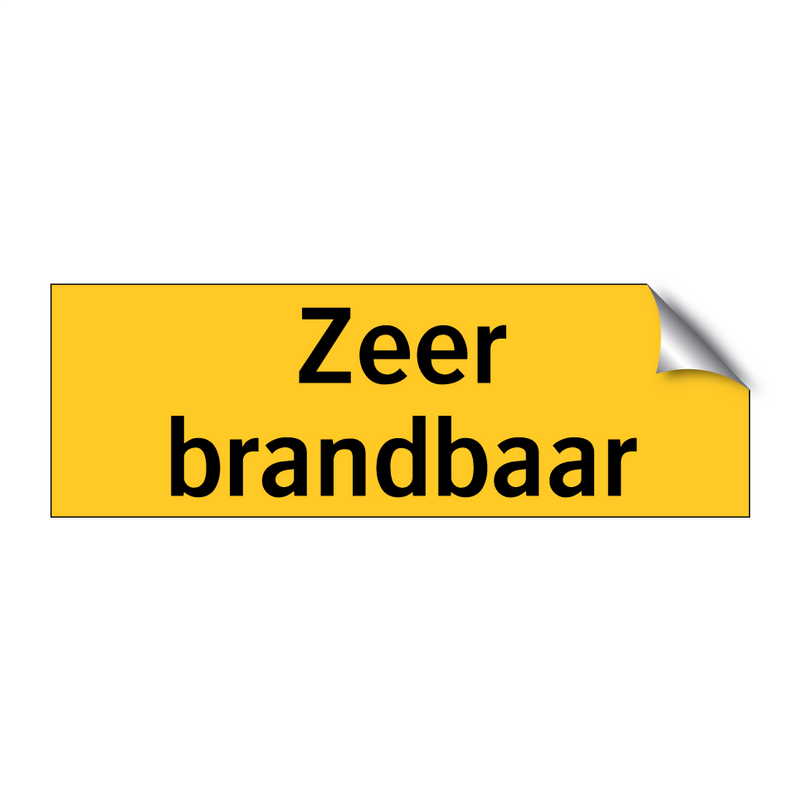 Zeer brandbaar & Zeer brandbaar & Zeer brandbaar & Zeer brandbaar