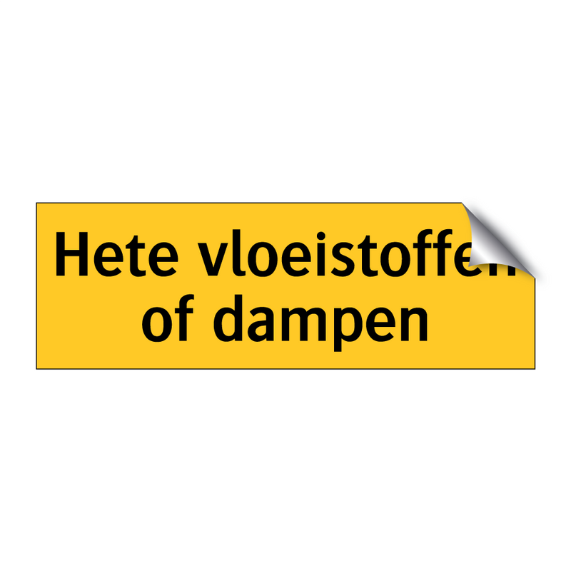 Hete vloeistoffen of dampen & Hete vloeistoffen of dampen & Hete vloeistoffen of dampen