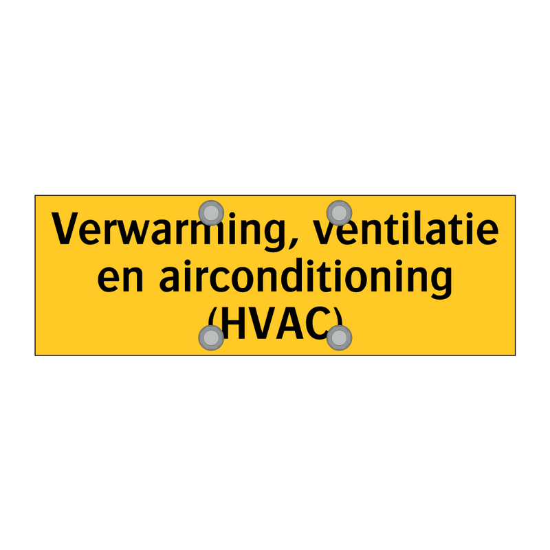 Verwarming, ventilatie en airconditioning (HVAC) & Verwarming, ventilatie en airconditioning (HVAC)