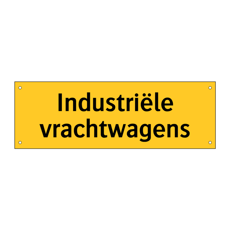 Industriële vrachtwagens