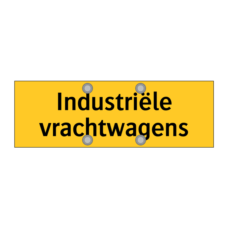 Industriële vrachtwagens