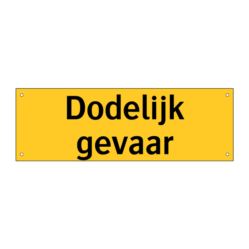 Dodelijk gevaar