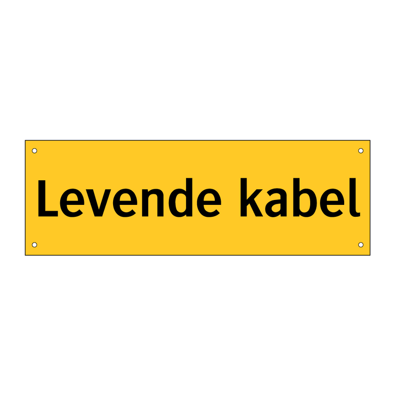 Levende kabel & Levende kabel & Levende kabel & Levende kabel & Levende kabel & Levende kabel