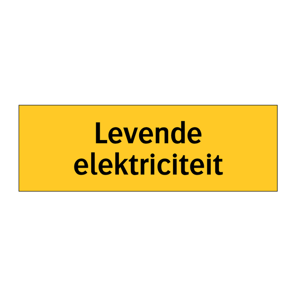 Levende elektriciteit & Levende elektriciteit & Levende elektriciteit & Levende elektriciteit