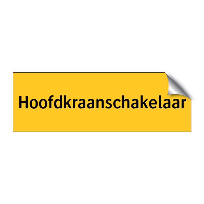 Hoofdkraanschakelaar & Hoofdkraanschakelaar & Hoofdkraanschakelaar & Hoofdkraanschakelaar