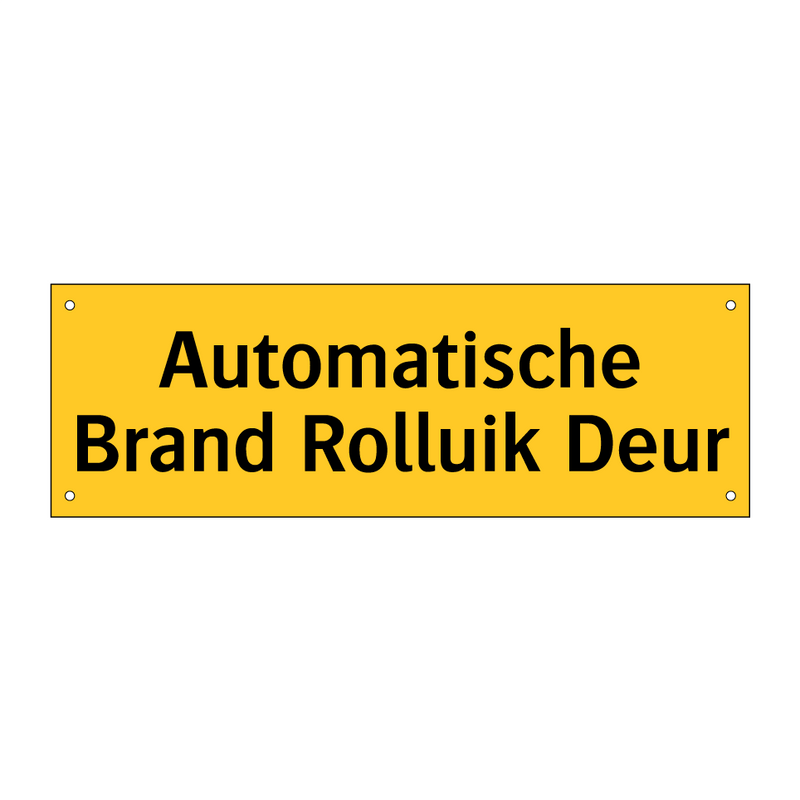 Automatische Brand Rolluik Deur & Automatische Brand Rolluik Deur & Automatische Brand Rolluik Deur