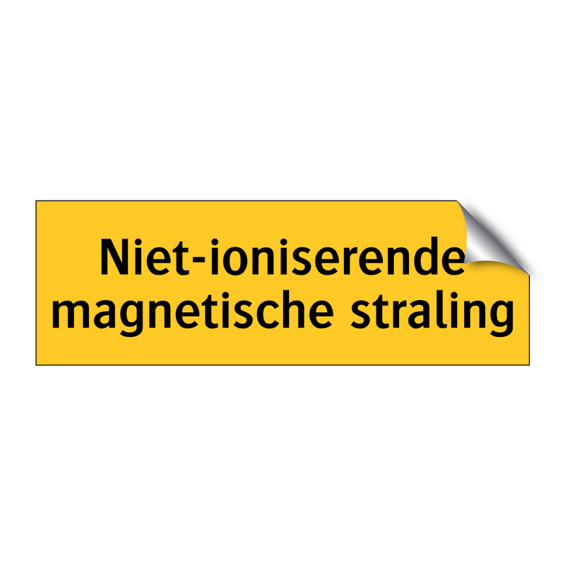 Niet-ioniserende magnetische straling & Niet-ioniserende magnetische straling