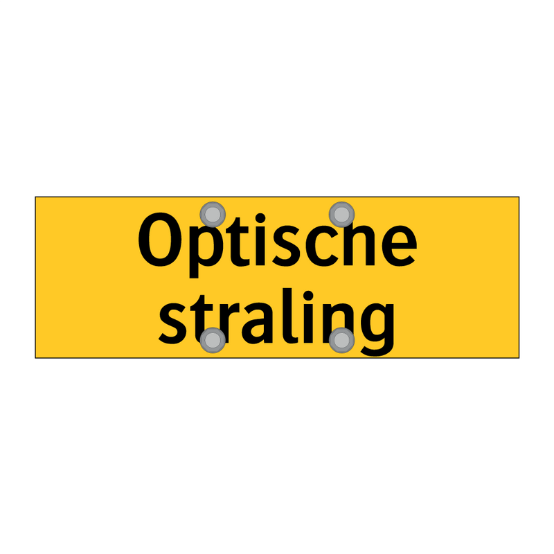 Optische straling & Optische straling & Optische straling