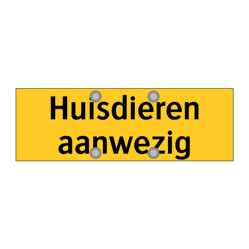 Huisdieren aanwezig & Huisdieren aanwezig & Huisdieren aanwezig