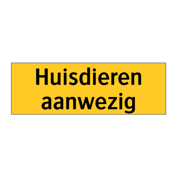 Huisdieren aanwezig & Huisdieren aanwezig & Huisdieren aanwezig & Huisdieren aanwezig